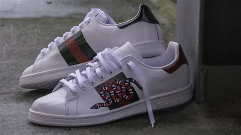 gucci stan smith rose print|adidas x Gucci gg monogram.